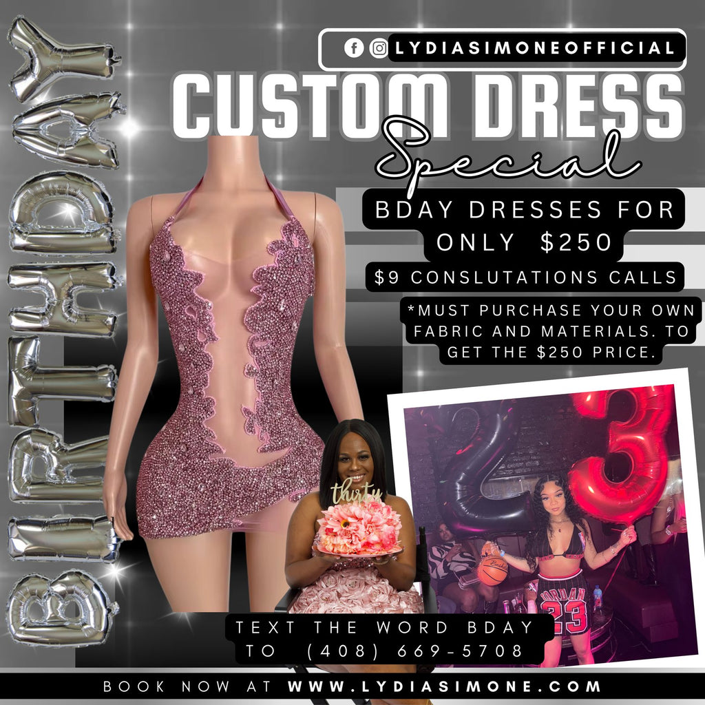Custom Birthday Dress Special